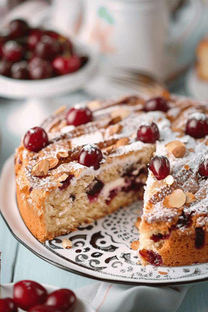 Cherry Almond Cake