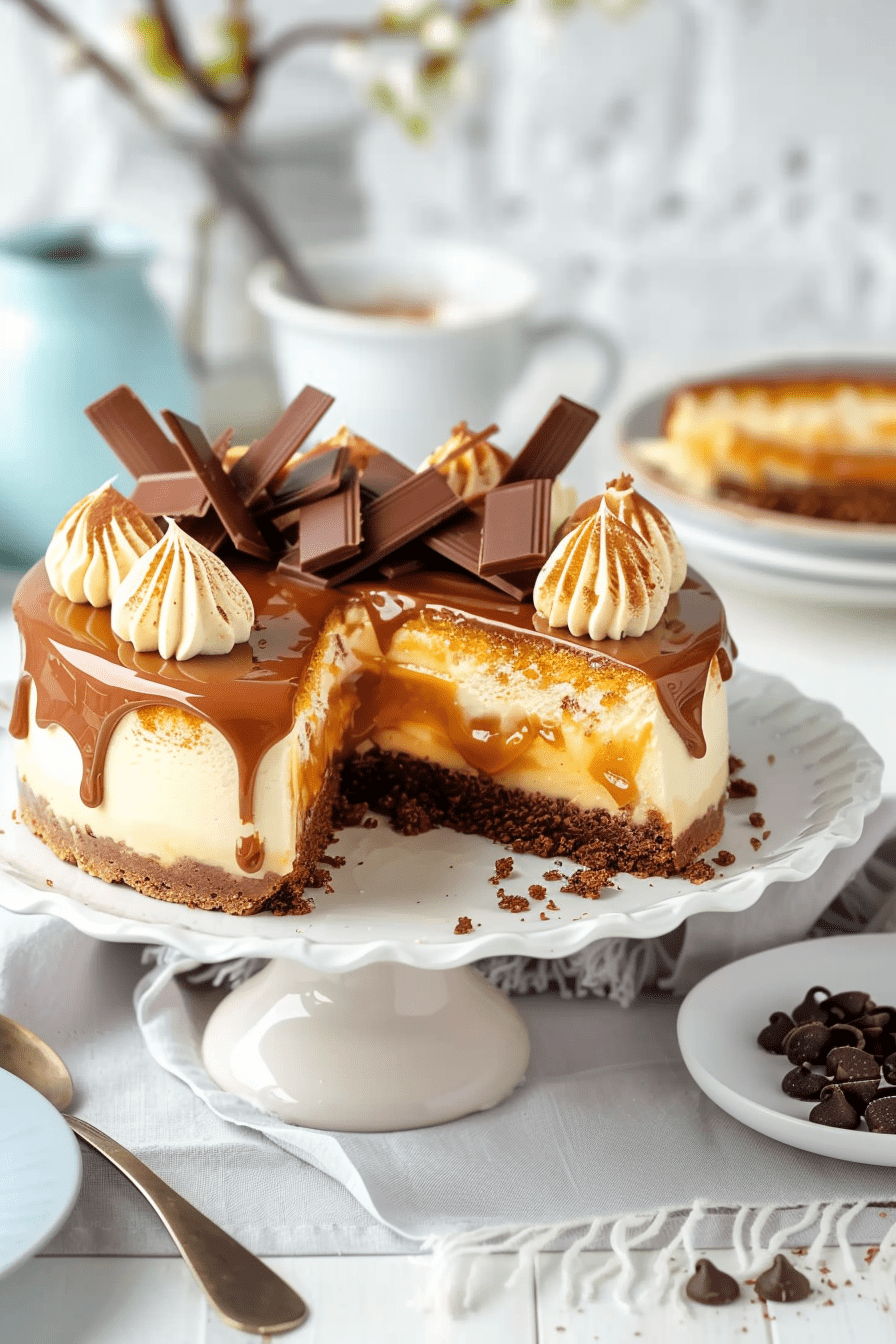 Chocolate Caramel Cheesecake Recipe