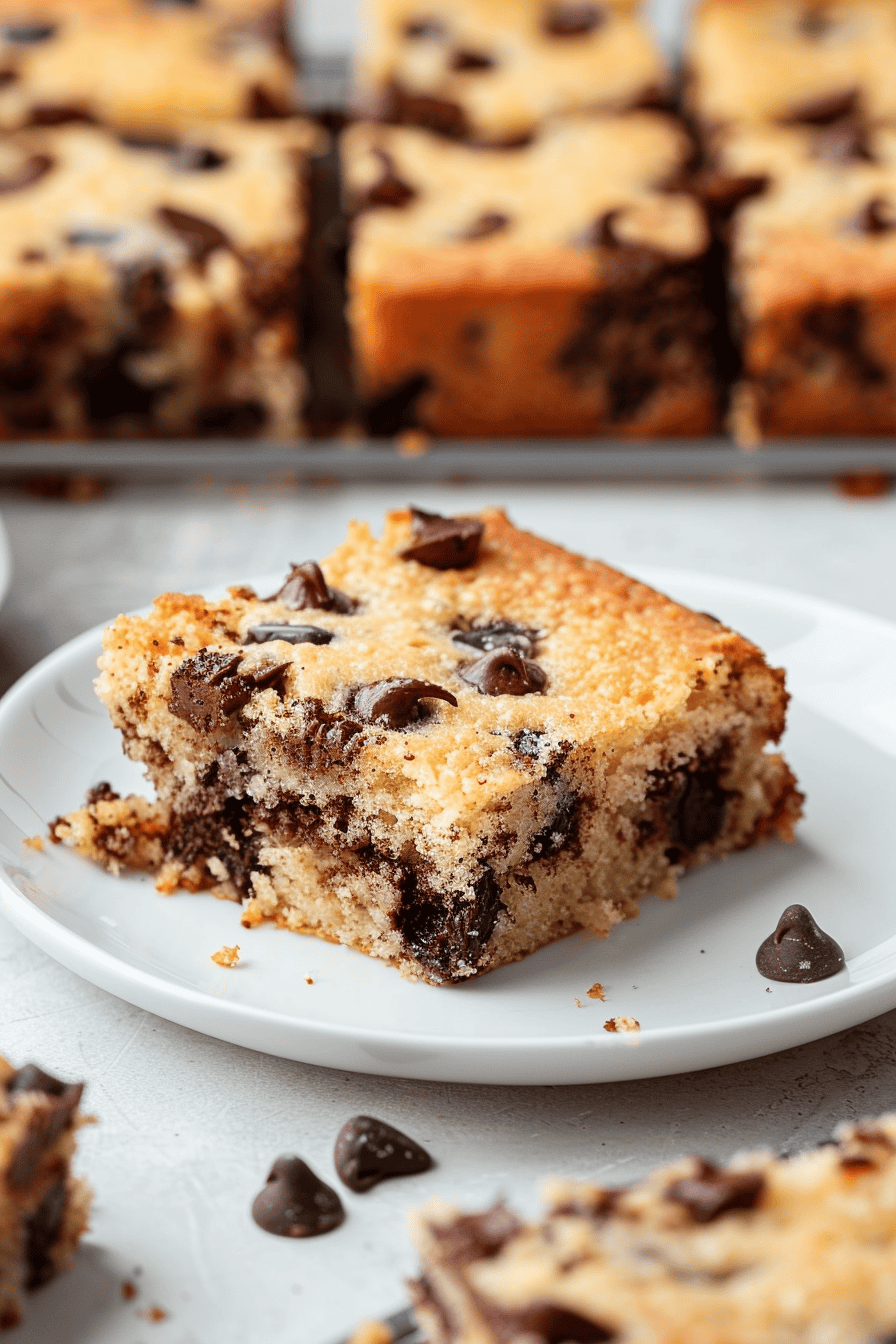 Chocolate Chip Snack Cake Recipes