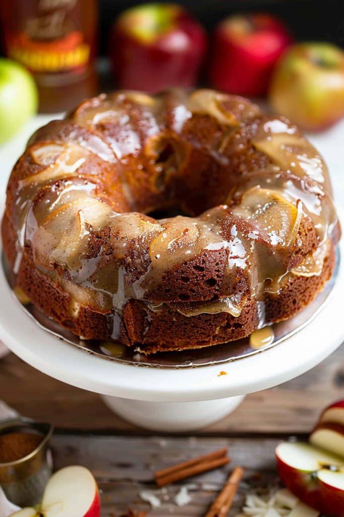 Cinnamon Apple Moonshine Cake Recipe