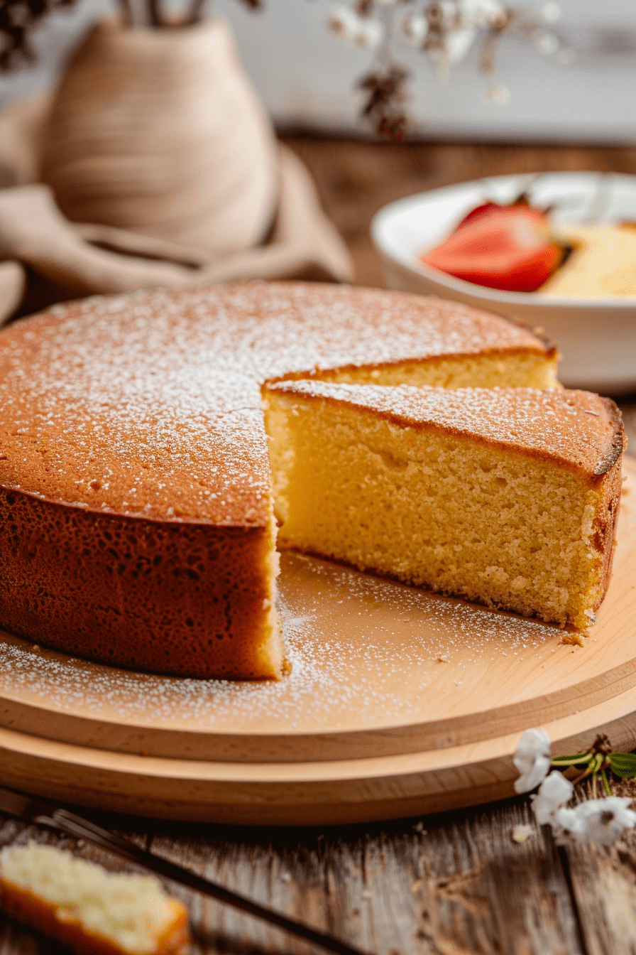 Classic Genoise Sponge Cake Recipe