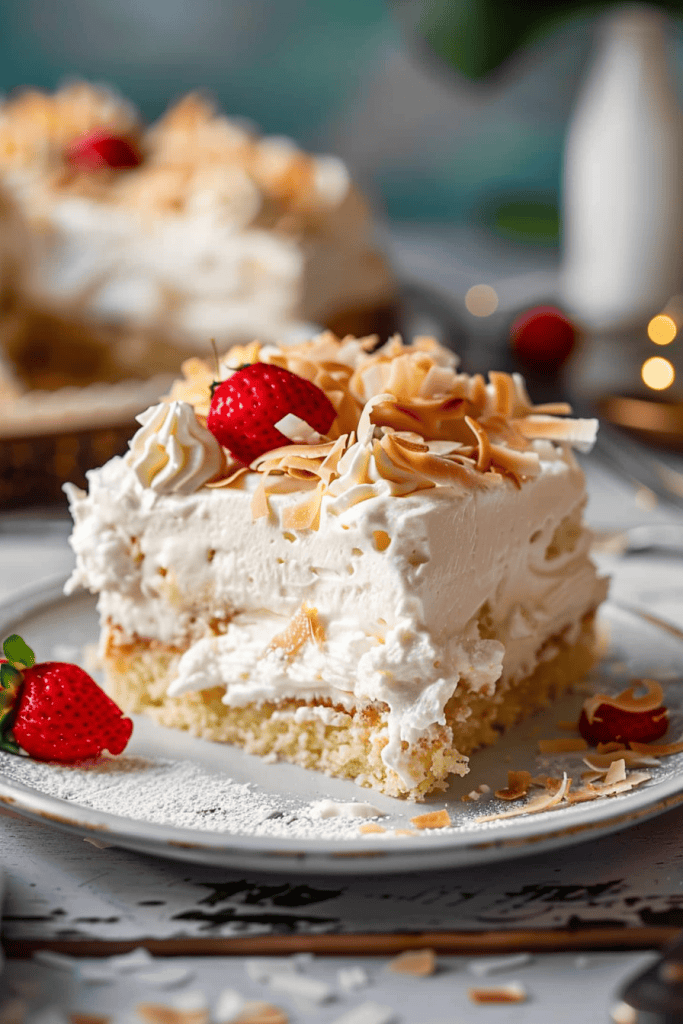 Coconut Tres Leches Cake