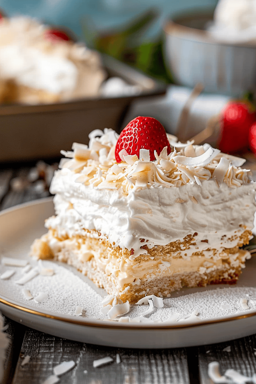 Coconut Tres Leches Cake Recipe