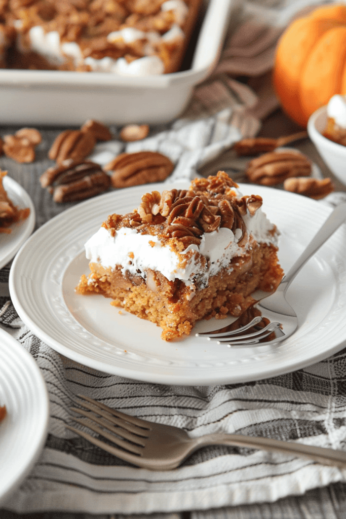 Customization the Pecan Pumpkin Dump Cake