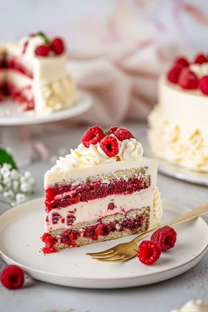 Decorating Ideas White Chocolate Raspberry Cake from Scratch