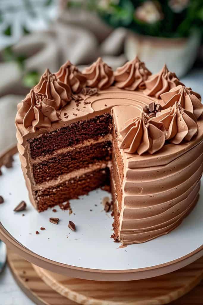 Decoration Ideas Chocolate Cream Cake