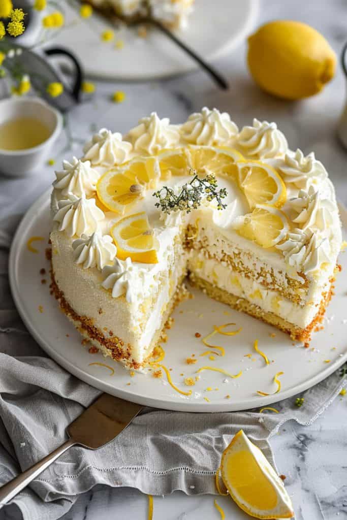 Decoration Ideas Lemon Mascarpone Cake