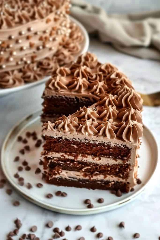 Decoration Tips Chocolate Italian Cream Cake