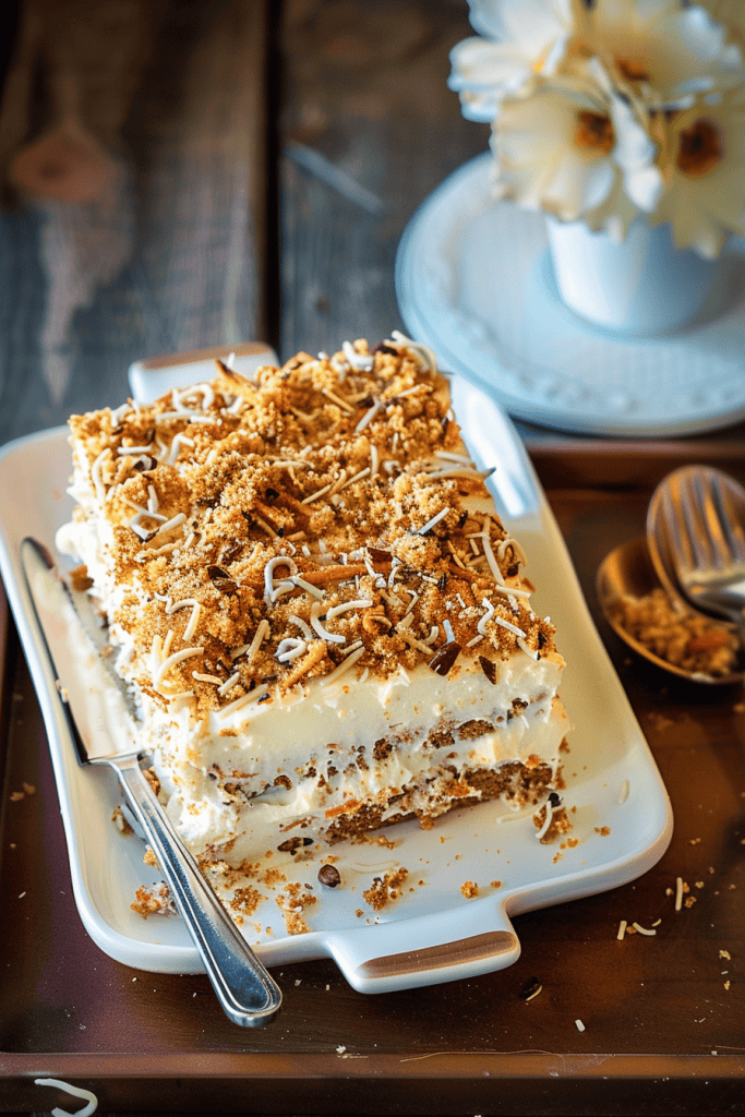 Delicious Amish Friendship Carrot Cake