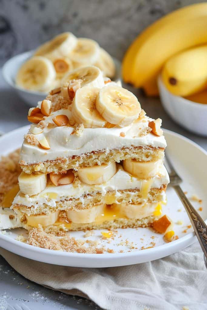 Delicious Banana Pudding Cake