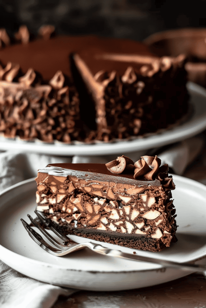 Delicious Chocolate Biscuit Cake