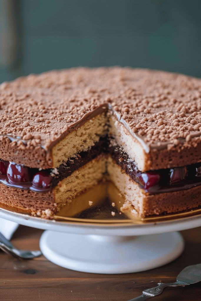 Delicious Chocolate Hot Milk Sponge Cake