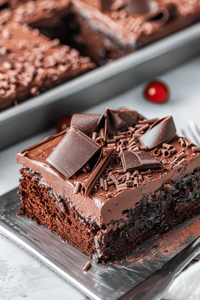 Delicious Chocolate Sheet Cake