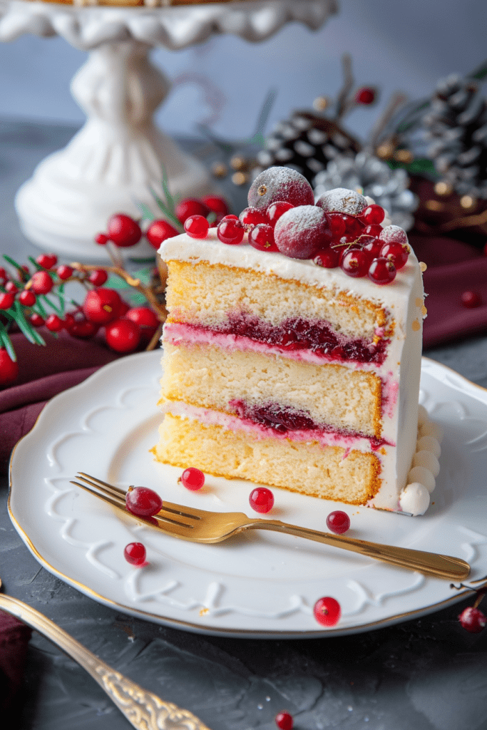 Delicious Cranberry Orange Cake