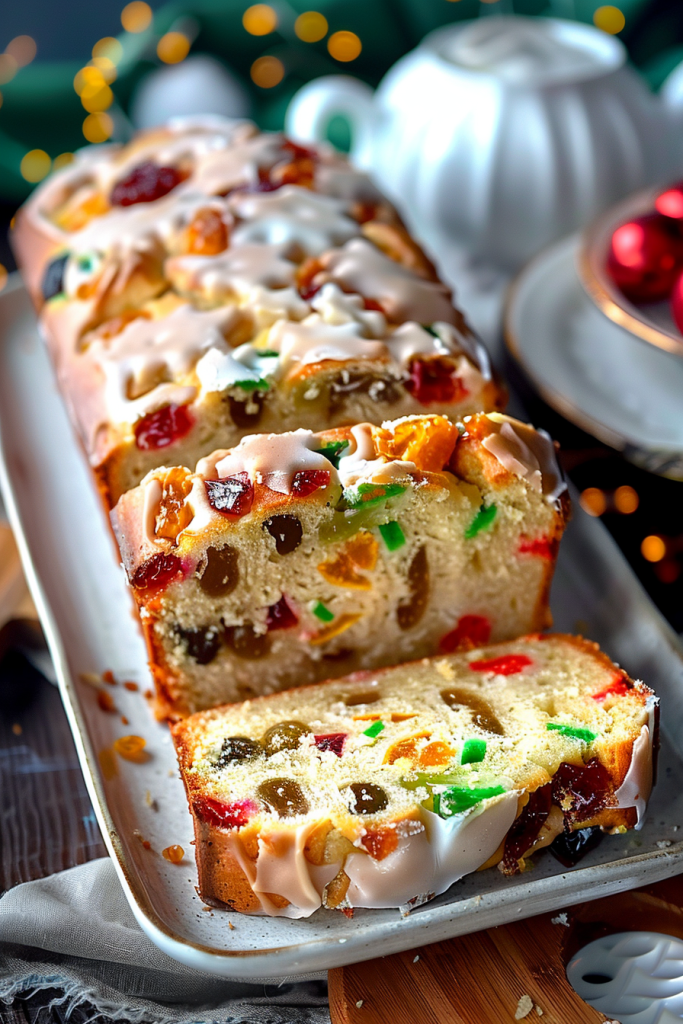 Delicious Fruitcake Loaf Cake