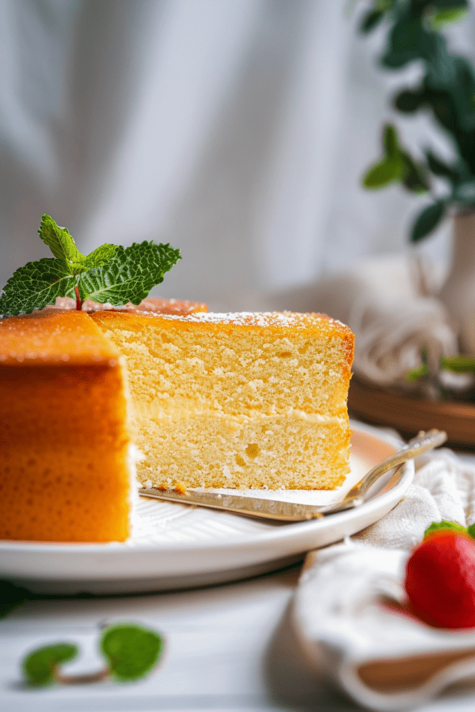 Delicious Genoise Sponge Cake