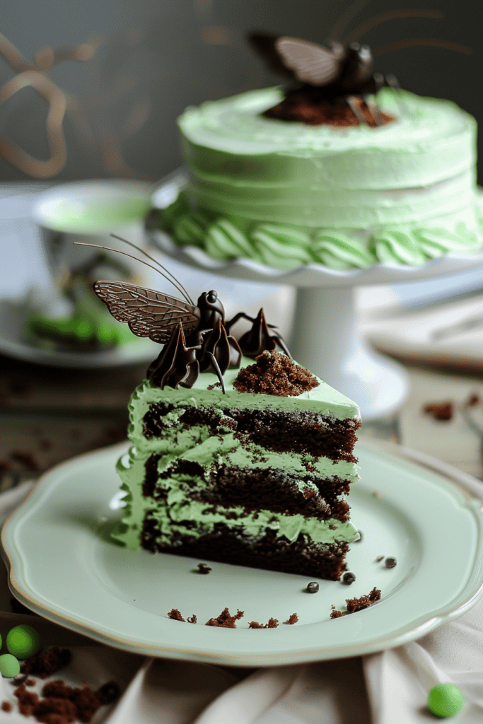 Delicious Grasshopper Cake