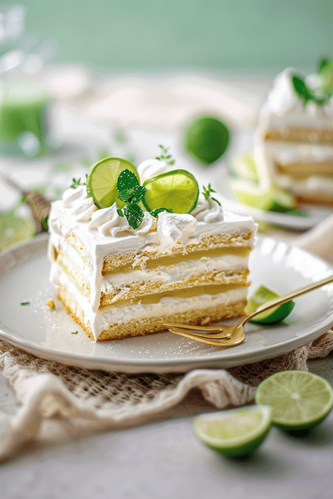 Delicious Key Lime Icebox Cake