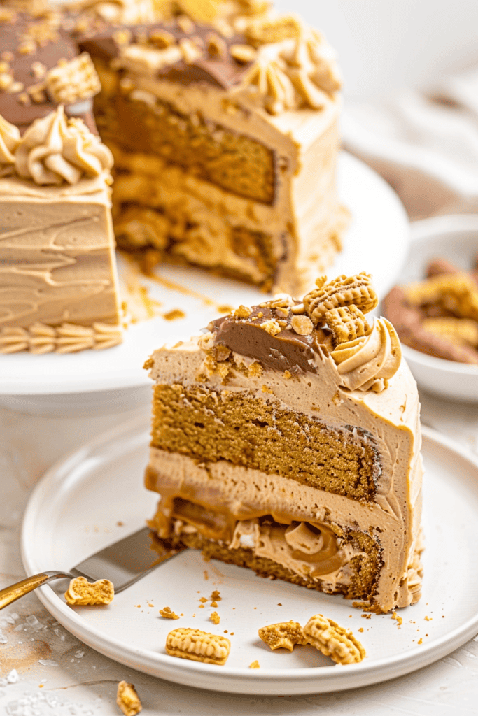 Delicious Nutter Butter Peanut Butter Cake