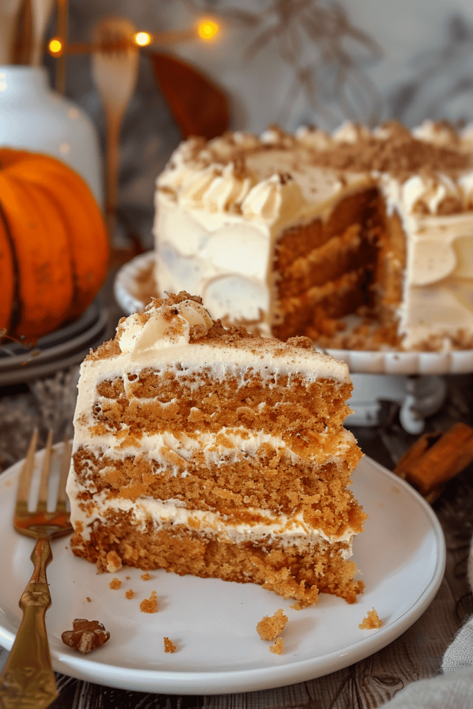 Delicious Pumpkin Spice Cake