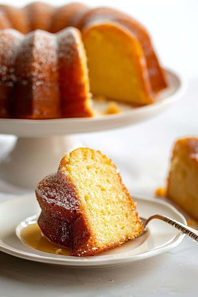 Delicious Rum Cake from Scratch