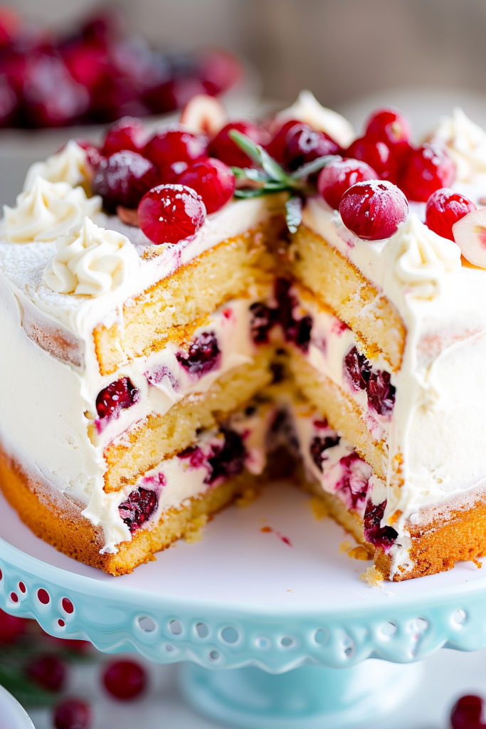 Directions for Cranberry Orange Cake