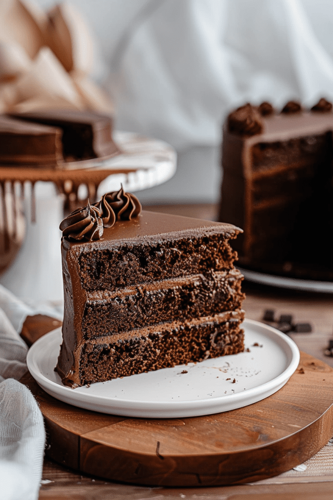 Double Chocolate Layer Cake