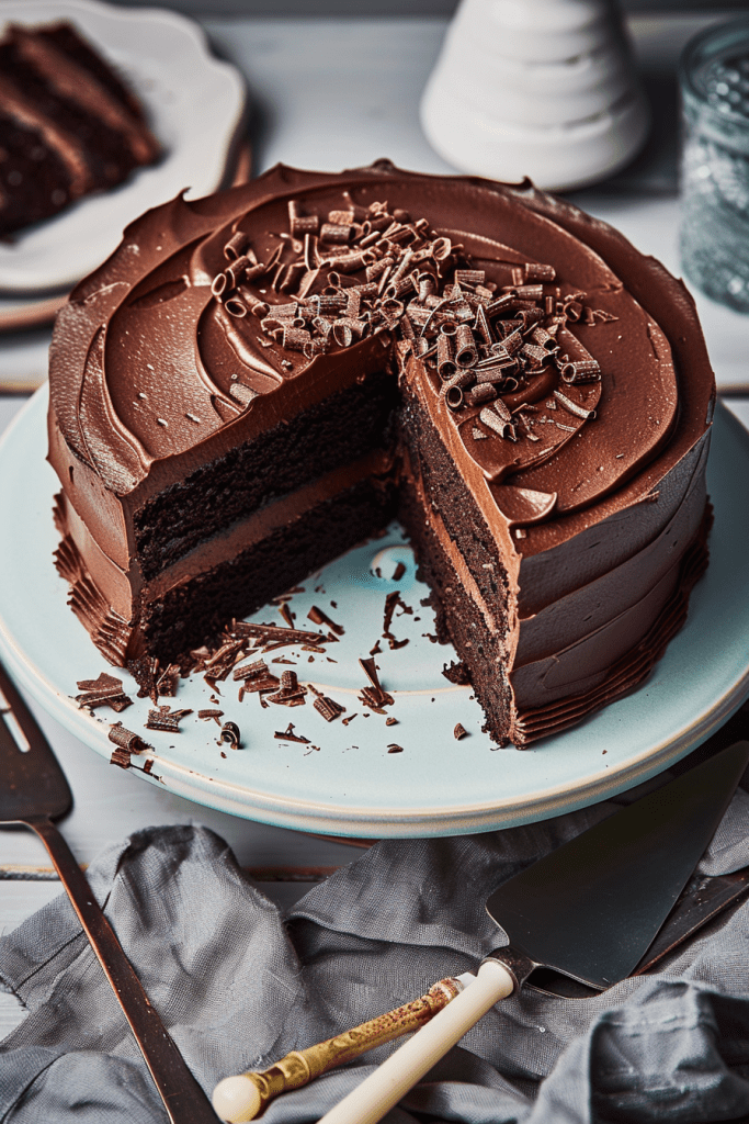 Double Chocolate Layer Cake Recipe