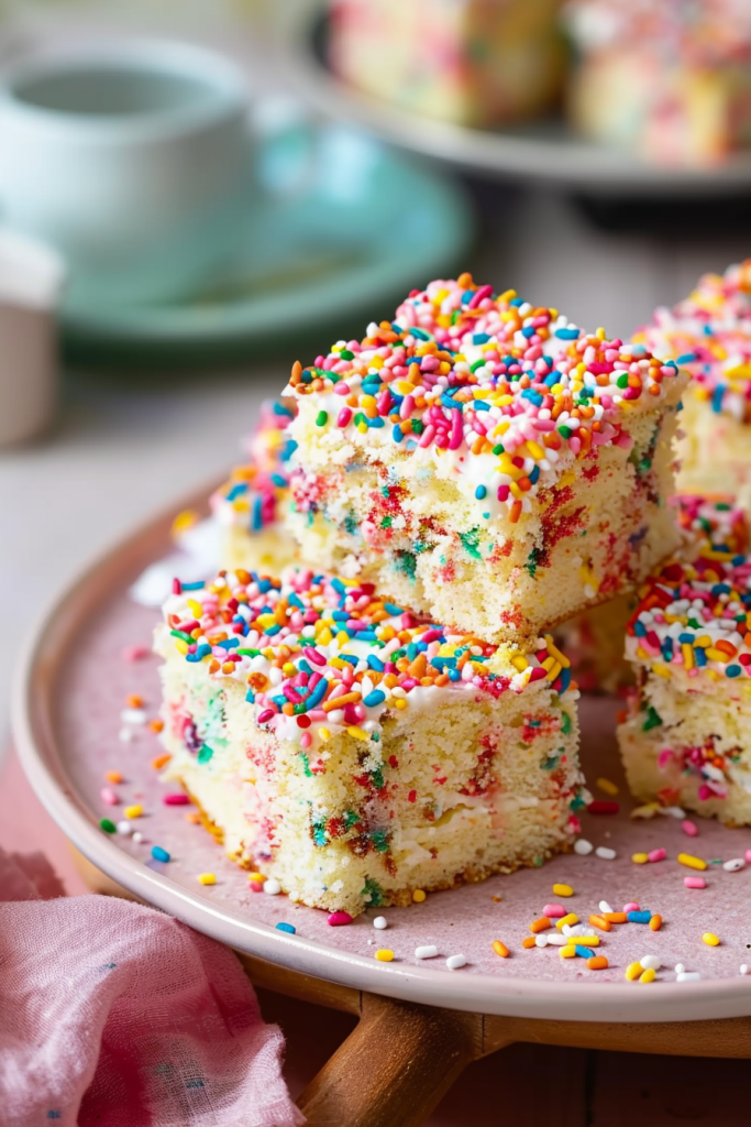 Fairy Bread Lamingtons