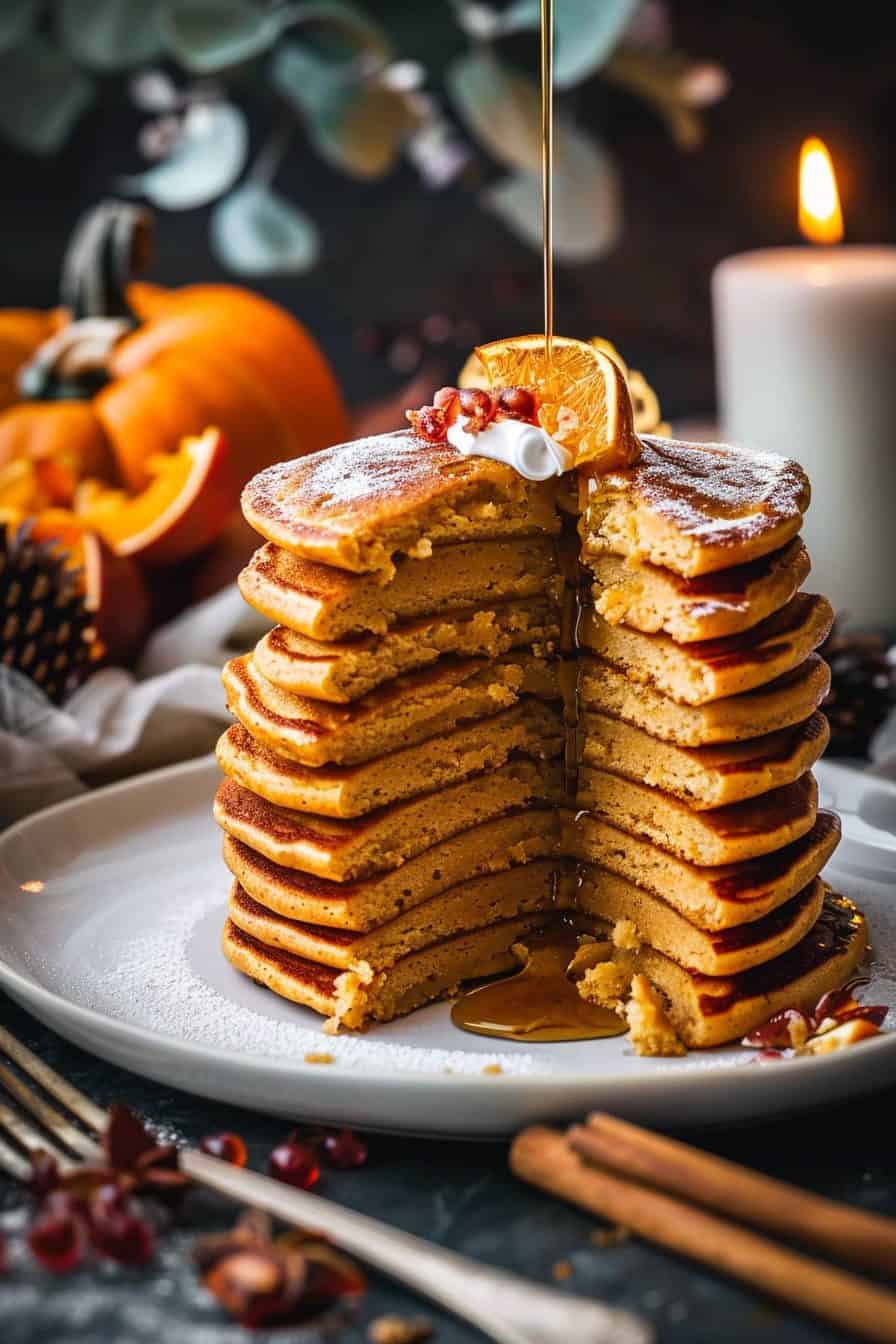 Fluffy Pumpkin Pancakes Recipes