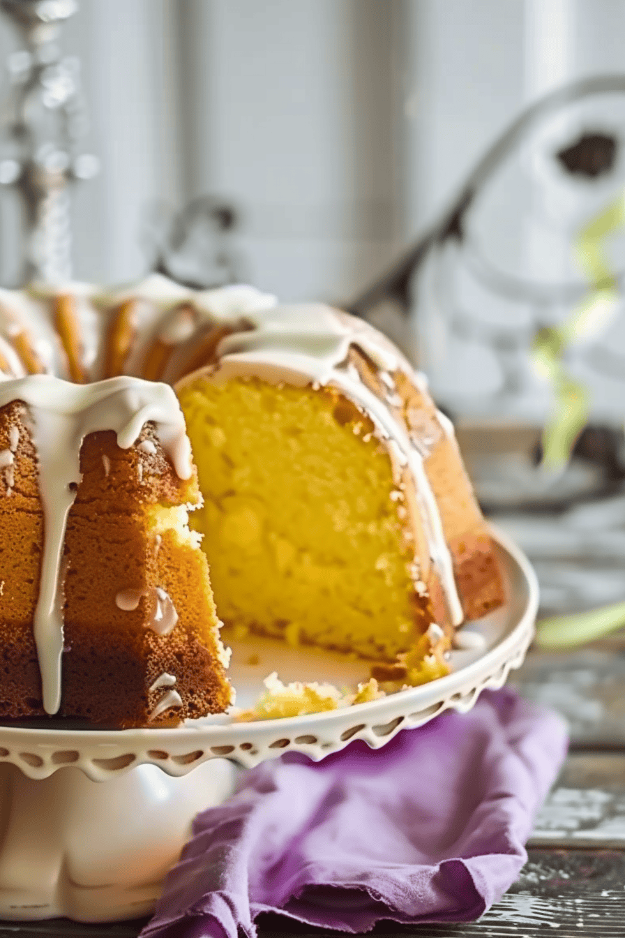 French Vanilla Butternut Pound Cake Recipe