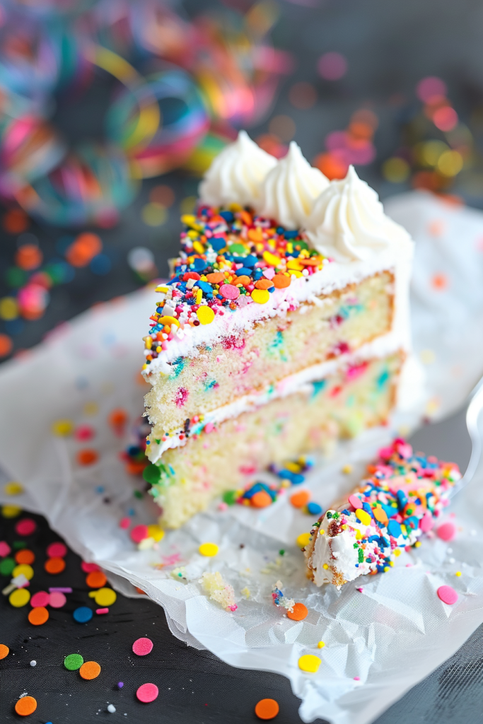 Frosting and Decoration Sprinkles Cake