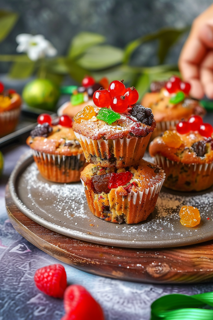 Fruit Cake Muffin