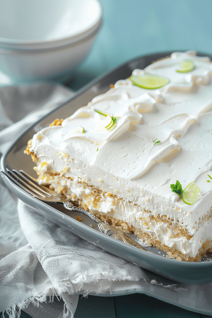 Garnish Options Key Lime Icebox Cake