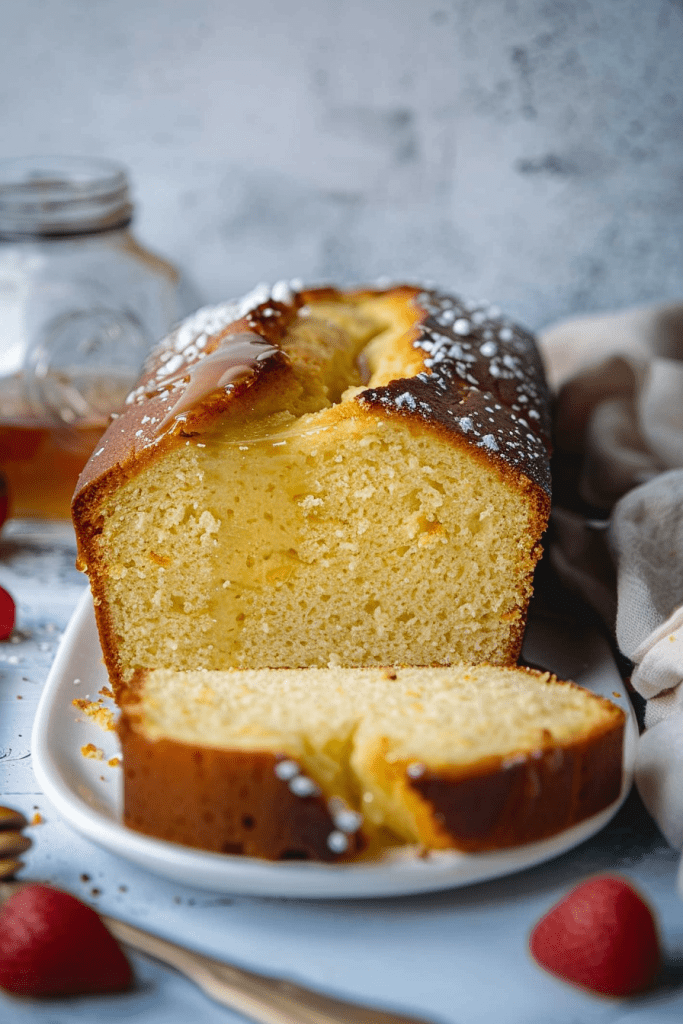 Gluten Free Honey Cake Honey Glaze