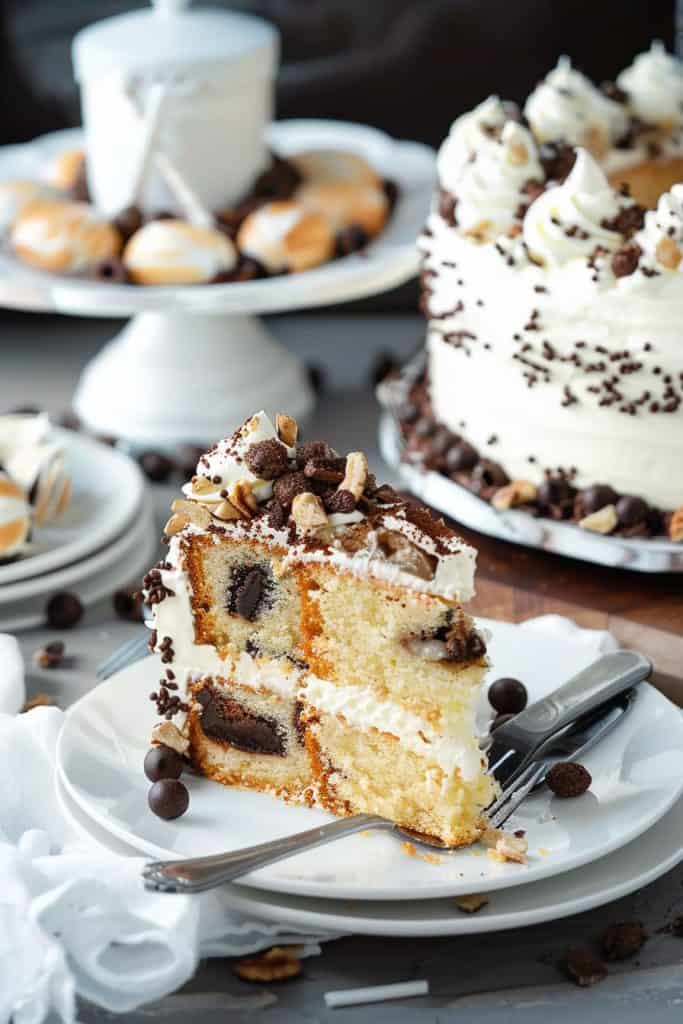 Homemade Cannoli Cake