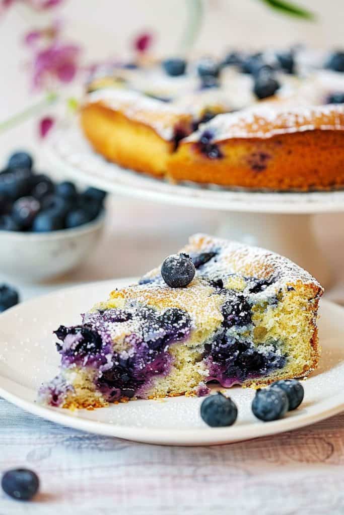 How to Store Blueberry Greek Yogurt Cake