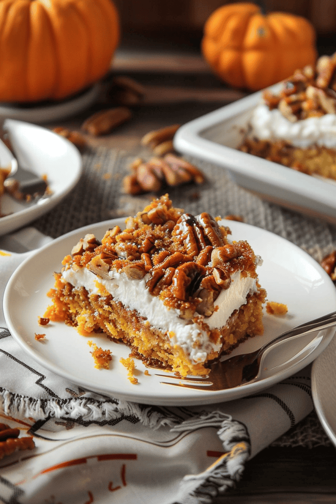 How to Store Pecan Pumpkin Dump Cake