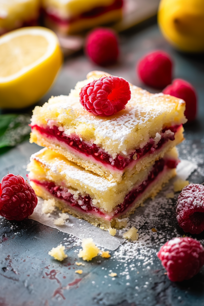 Lemon Raspberry Bars