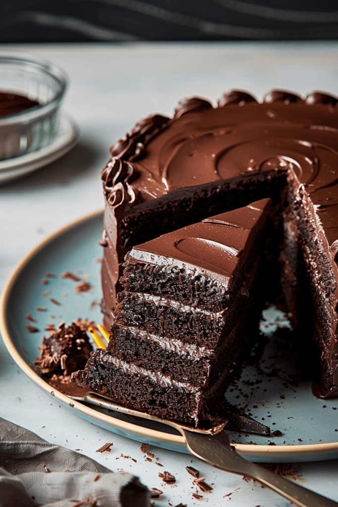 Make Ahead Tips Double Chocolate Layer Cake