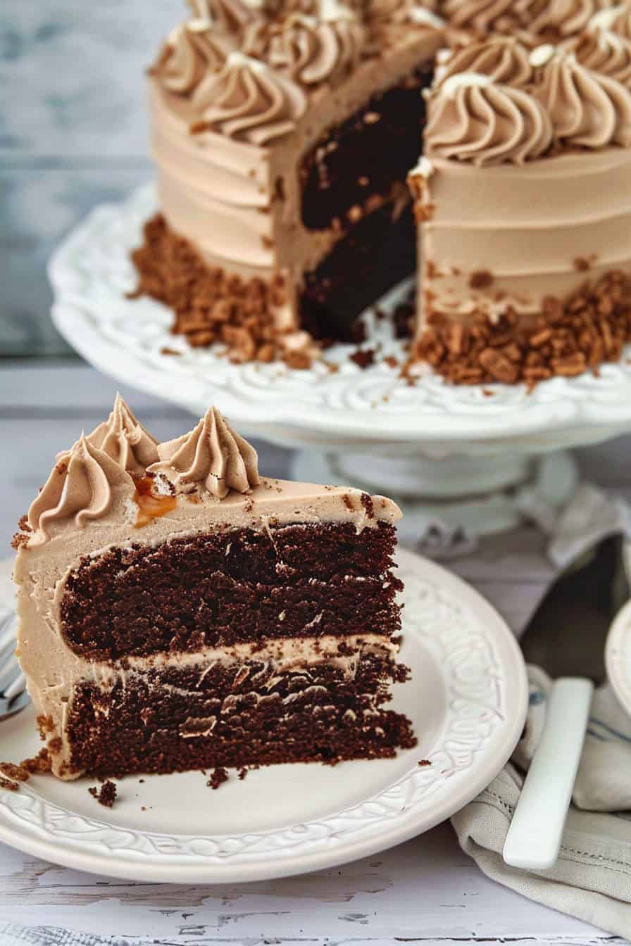 Mocha Toffee Crunch Cake Recipes