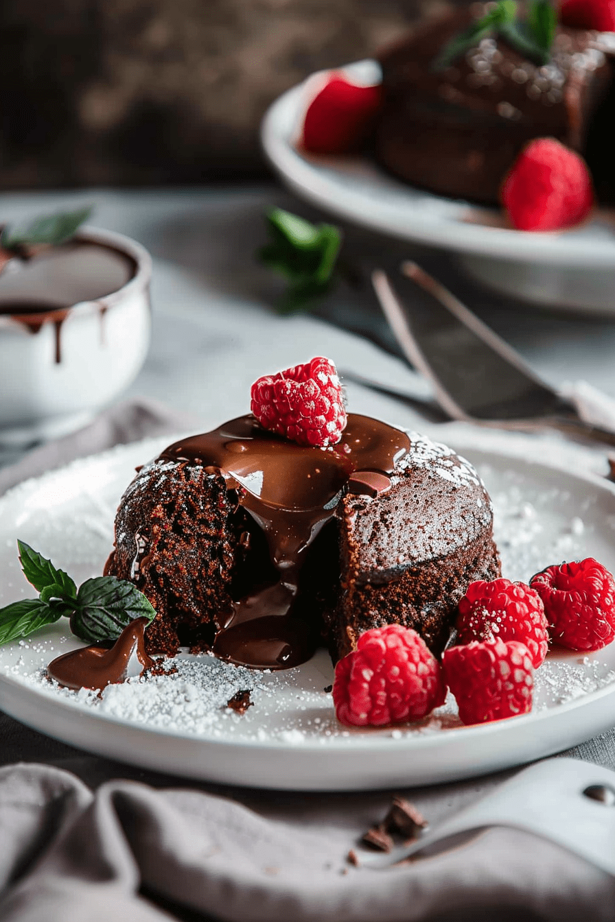 Molten Chocolate Cake Recipe