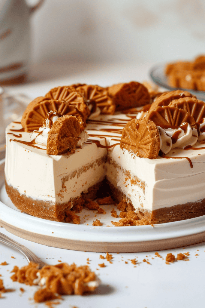 No-Bake Biscoff Cheesecake Recipe