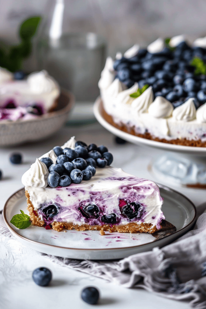 No-Bake Blueberry Cheesecake Recipes