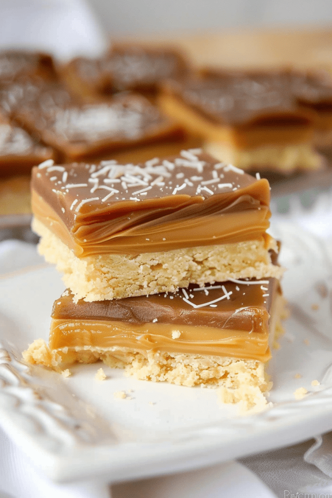 No-Bake Caramel Shortbread Recipe