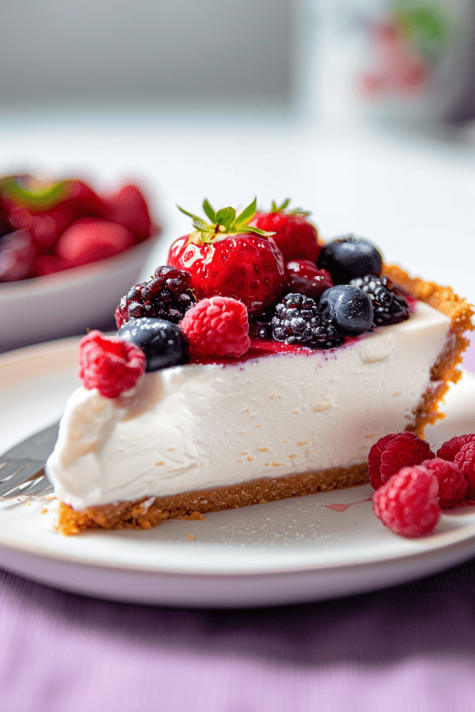 No Bake Cheesecake