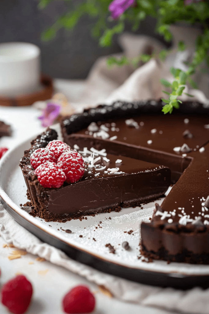 No-Bake Chocolate Tart