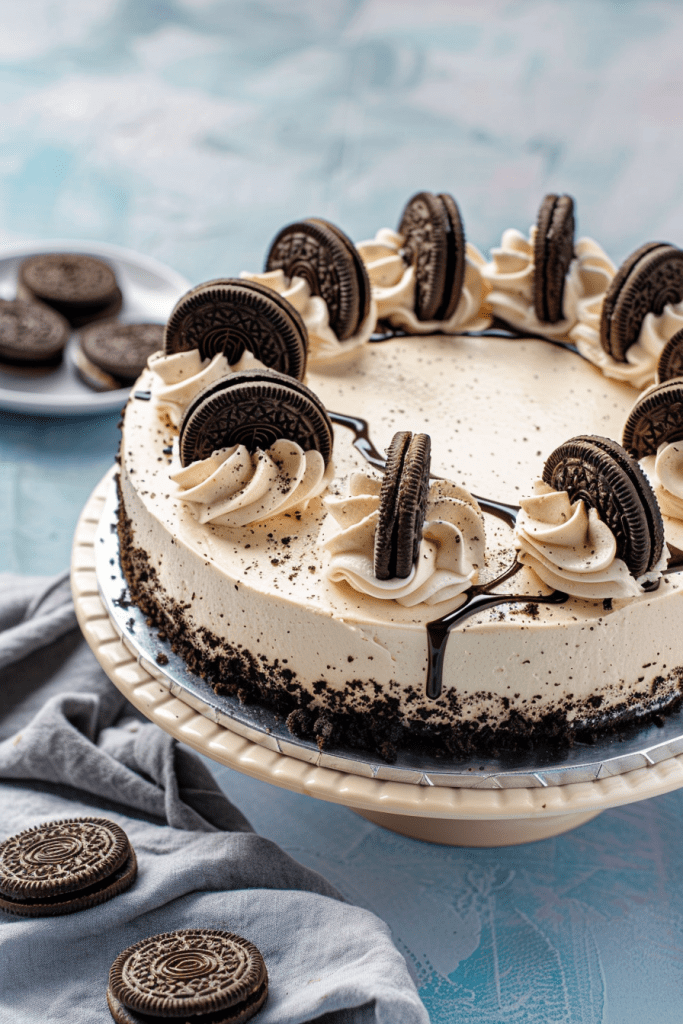 Oreo Cheesecake Cake Recipe