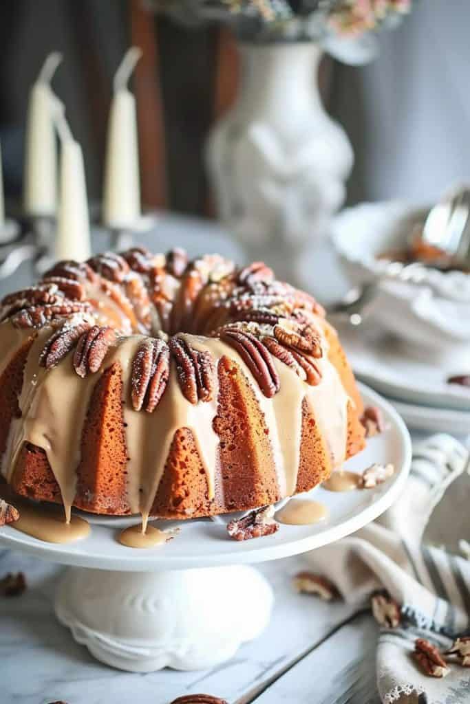 Pecan Caramel Bundt Cake Recipe