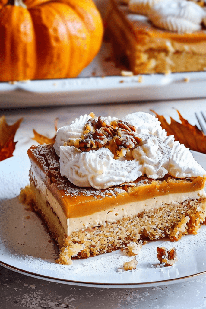 Pumpkin Pie Cake Recipe